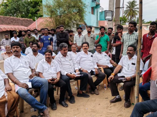 ஜூன் 16 அன்று நடுக்குப்பம் பிரச்னைக்கு அனைத்து பஞ்சாயத்து மற்றும் இயக்கங்கள், பொது மக்கள் என பெரும்பான்மையோர் கலந்து கொண்டனர்.